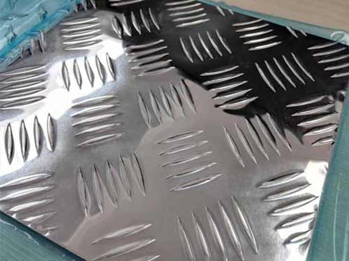 Marine 5052 5083 Aluminium Checkered Plate