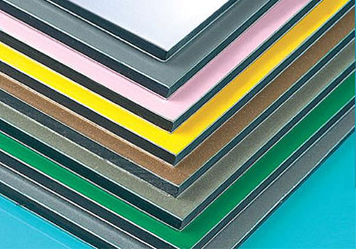Colour coated aluminium sheet