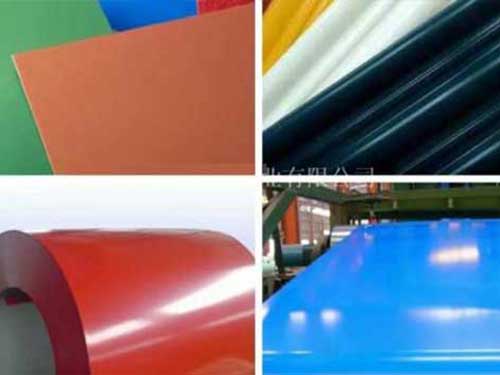 Alloy 5052 color coated aluminum coil for gutter